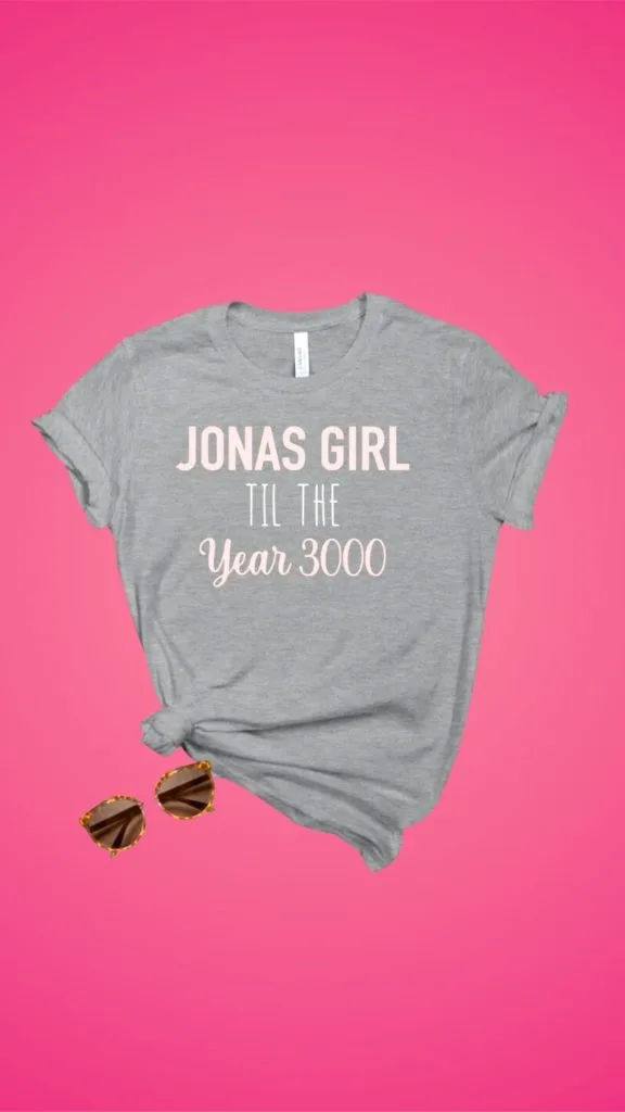 jonas girl til the year 3000 tee