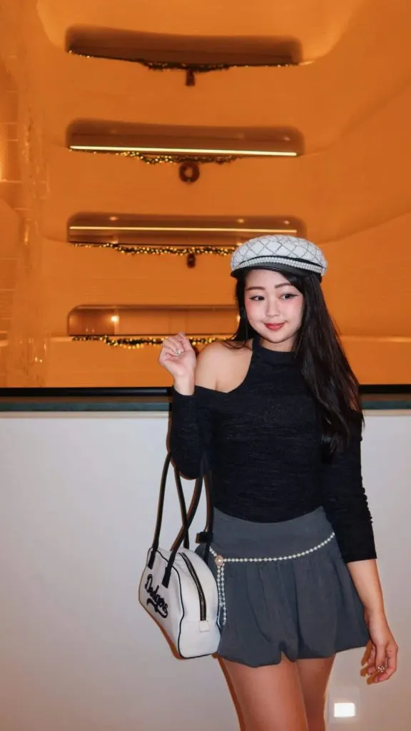 cute winter date outfit idea