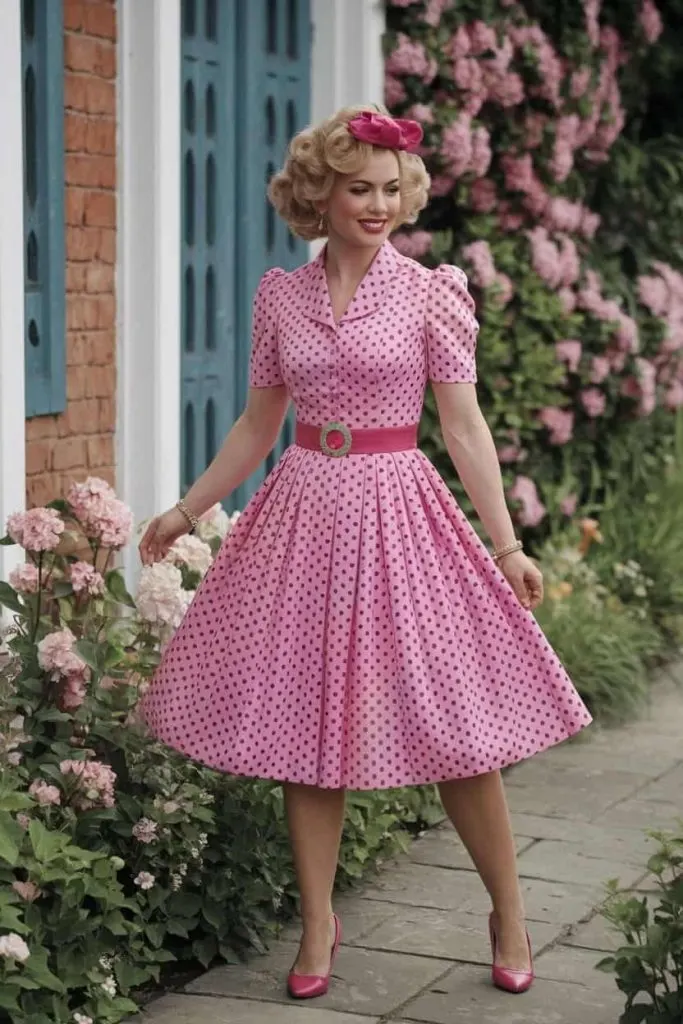 VINTAGE tea party outfit