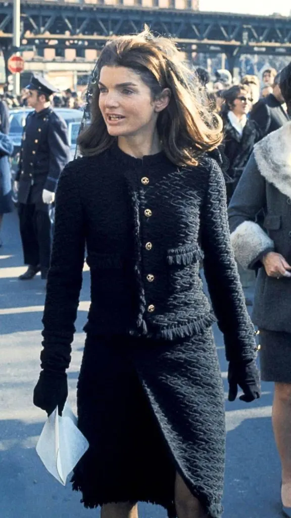 black tweed dress set 60th birthday