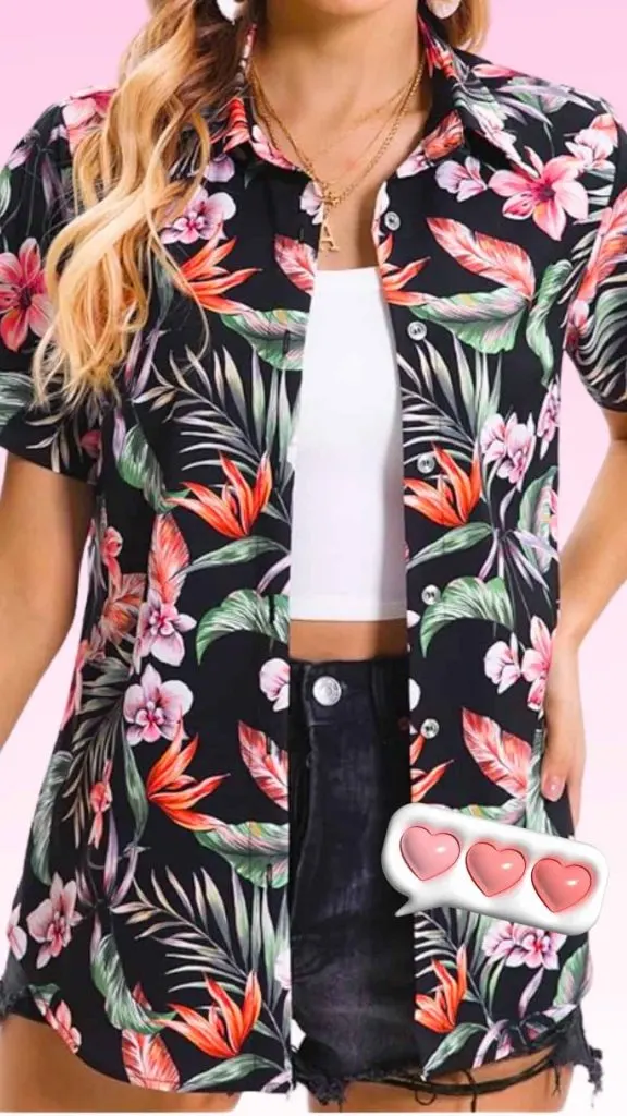 Hawaiian shirt women