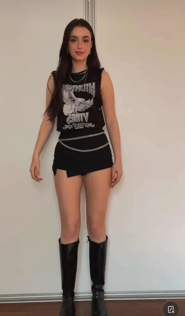 heavy metal concert outfit