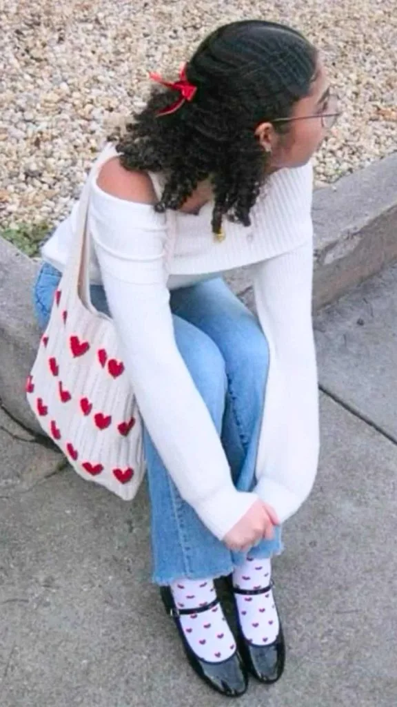 Mary Janes and socks fashion