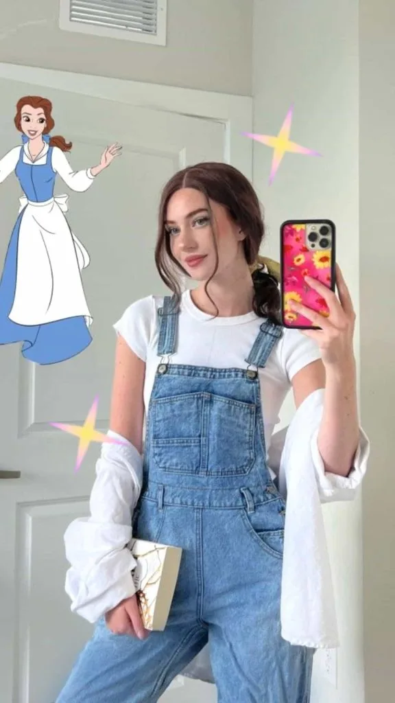 how to dress like Belle princess disney