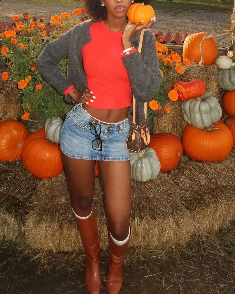  pumpkin patch outfit ideas black girl