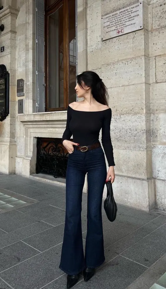 blouse with jeans OUTFITS