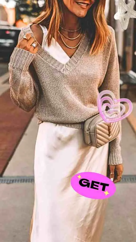 outfit camisole in winter