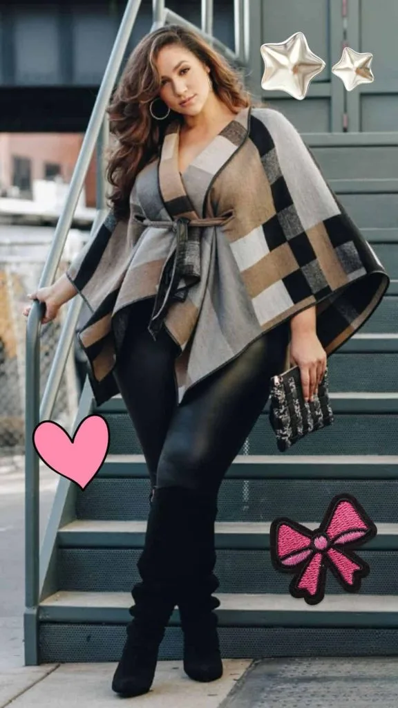 PLUS SIZE work party outfit christmas