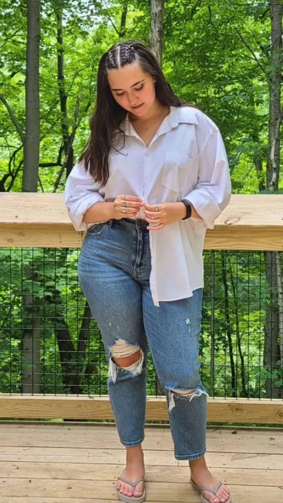 chubby girl outfit ideas