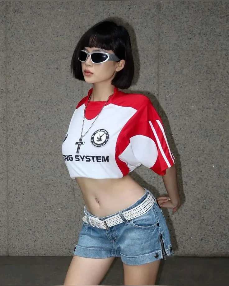 raglan tee outfit retro