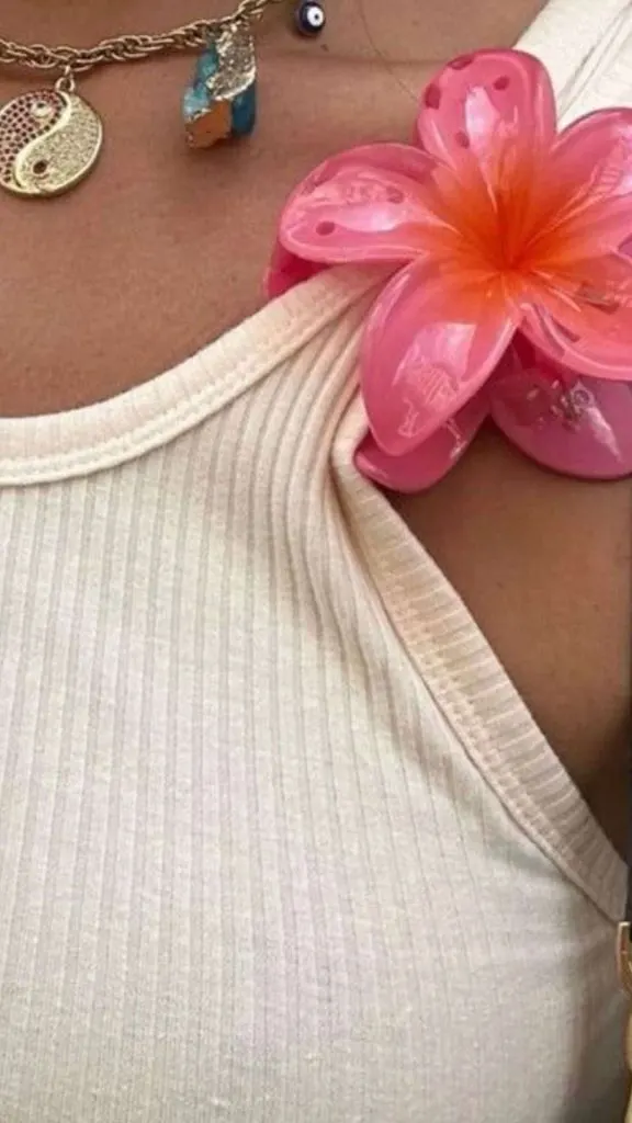 cuban party havana nights flower clip