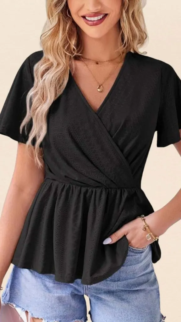 dressy t-shirts for work 