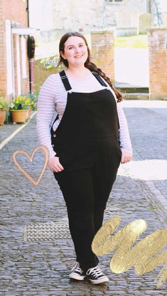 dungarees plus size outfit ideas