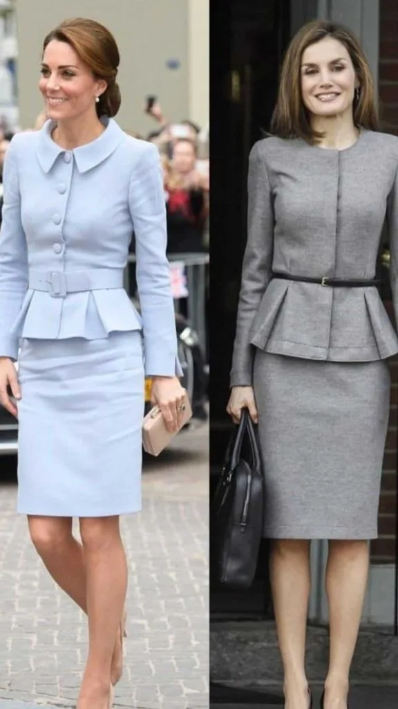 peplum dress work attire