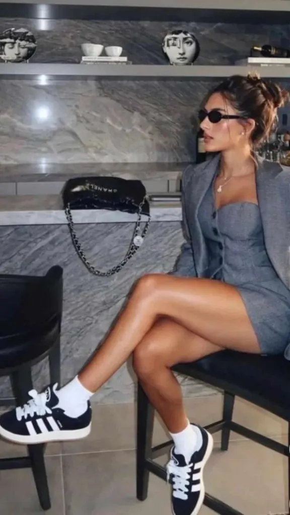 FORMAL outfits sneakers outfit idea