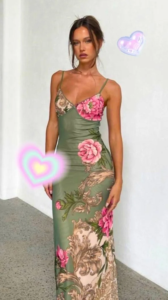 hairstyles for spaghetti strap dress