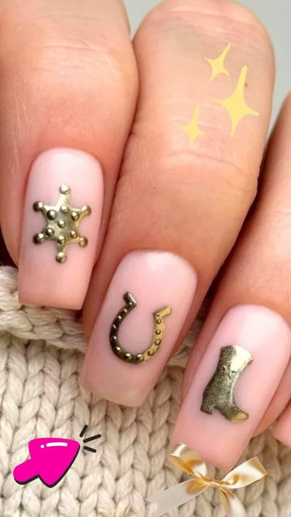 cowgirl nail designs