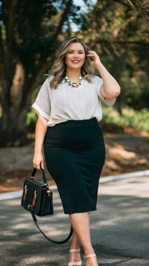 work outfit ideas plus size