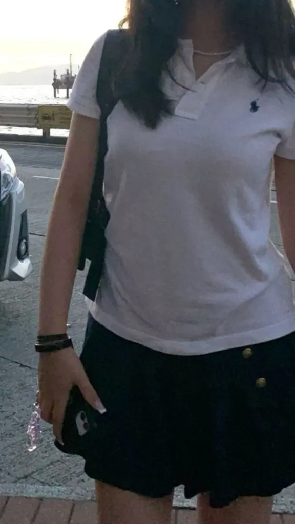 cute polo shirt for school outfits