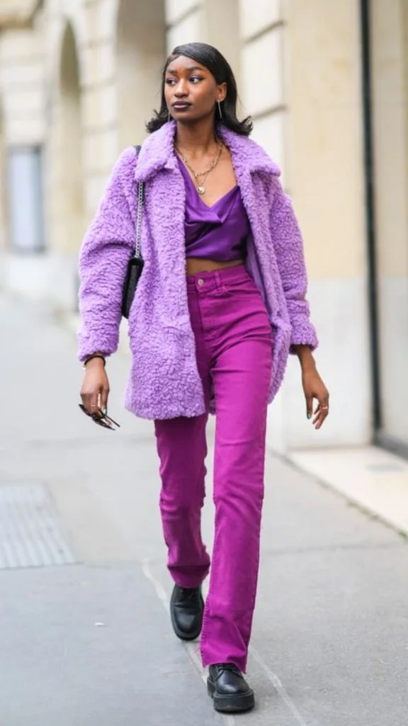 monochrome outfit black girls