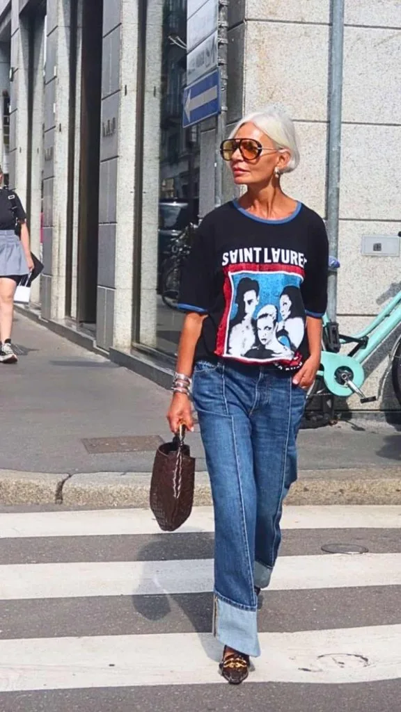 hip baggy outfits 40s women