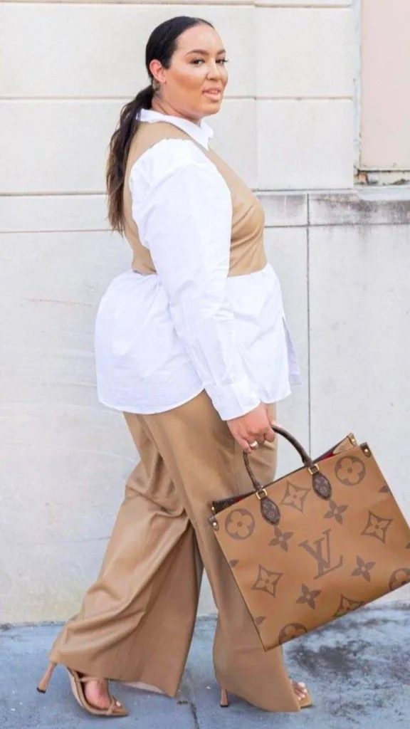 work attire plus size professional