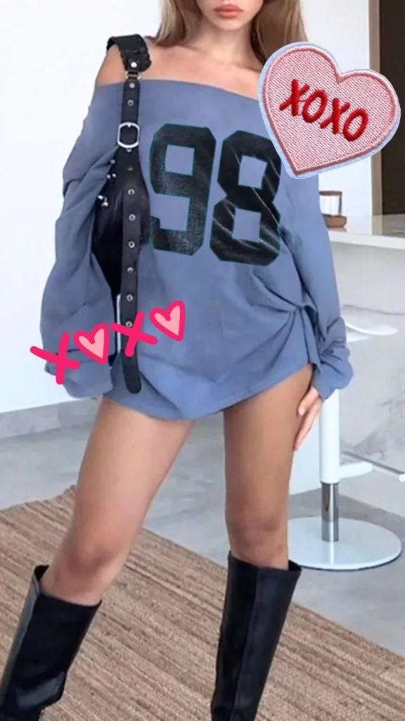 what to wear oversized shirt