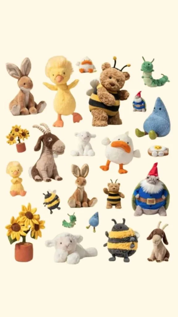 Jellycat stuff animal wallpaper