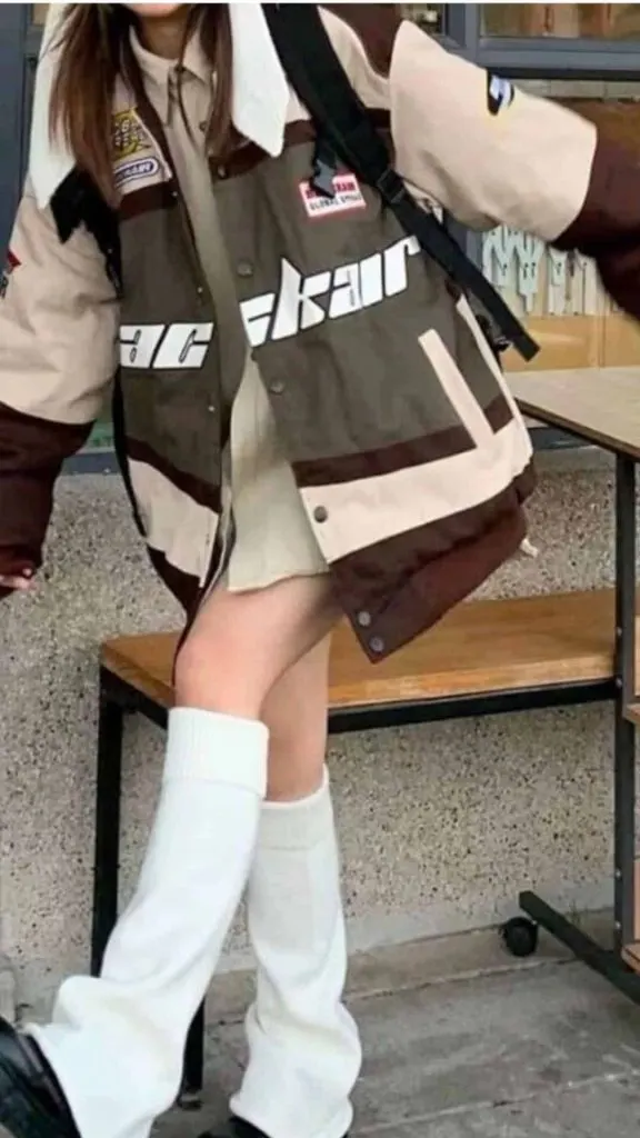 y2k leg warmer outfit ideas