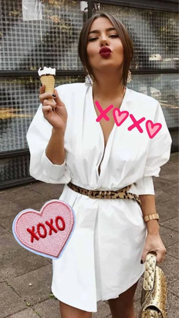 oversized shirt thirst trap outfit