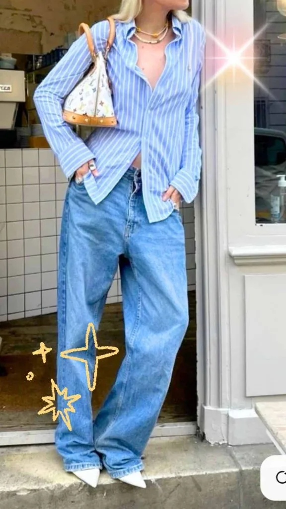 oversized shirt outfit