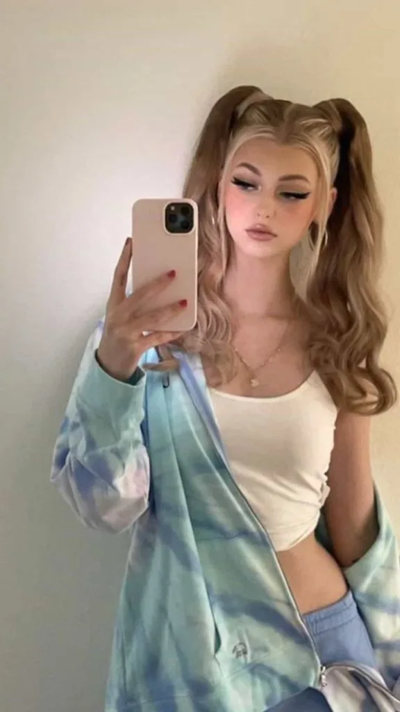 pigtail aesthetic hairstyle