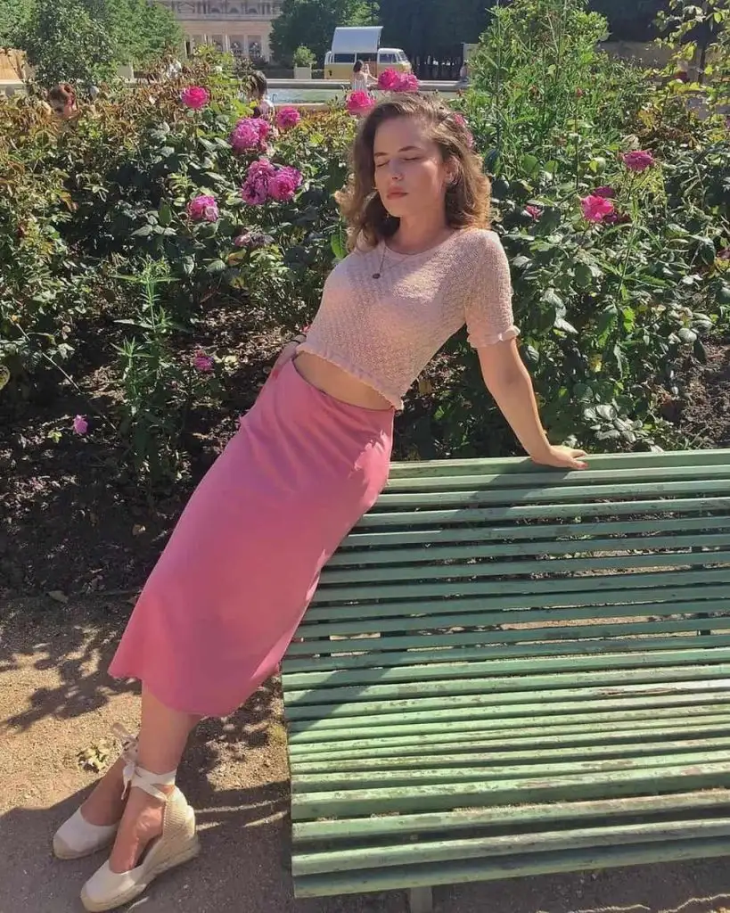 pink espadrilles summer outfits