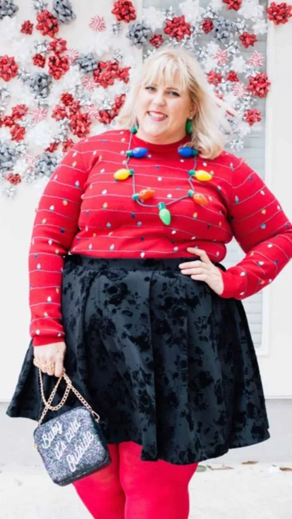 christmas plus size outfits