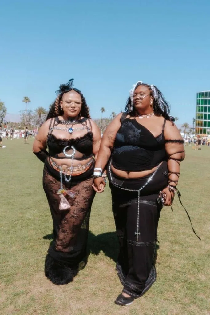 plus size rave party outfit