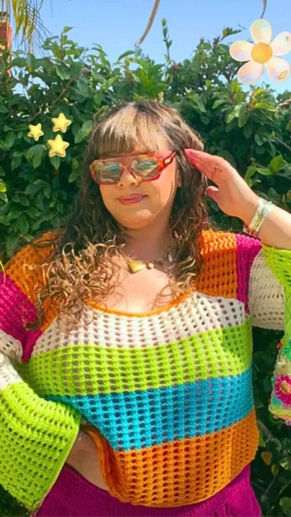 PLUS SIZE pride top colorful