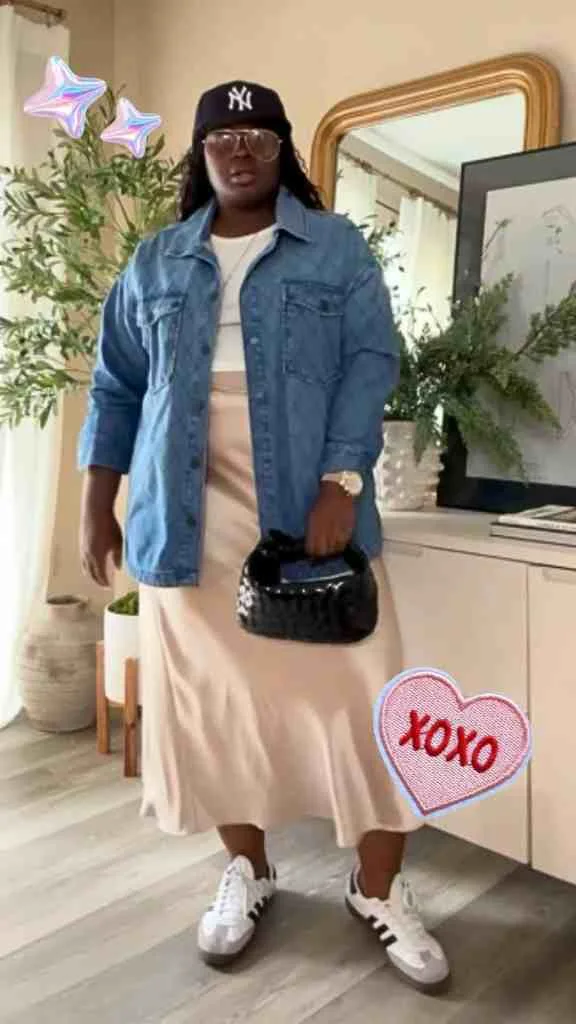 plus size casual outfits with sneakers