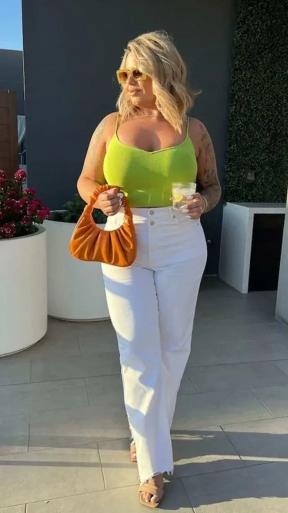 summer vegas outfits white jeans