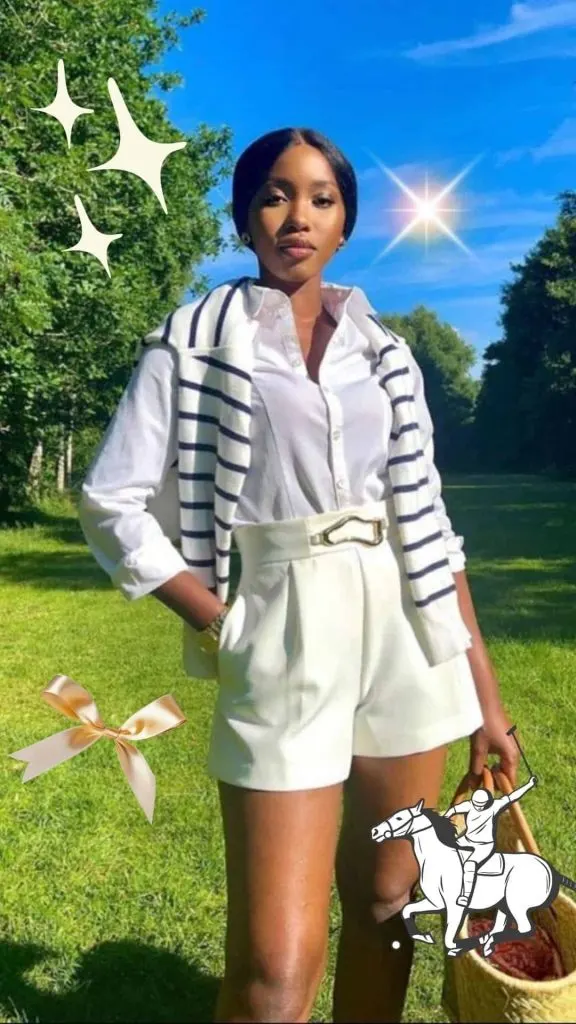 polo match attire women preppy