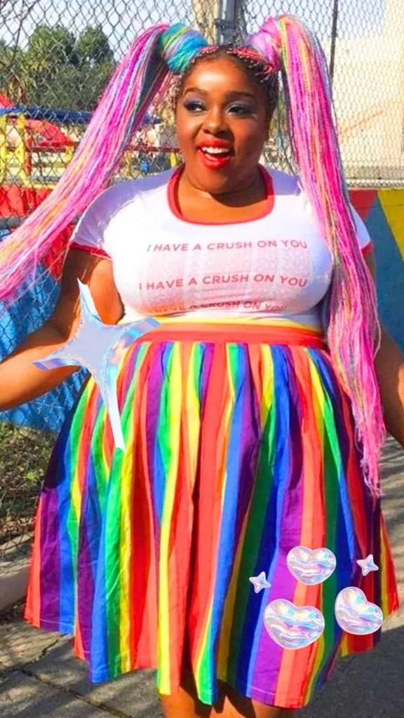 PRIDE plus size outfit ideas