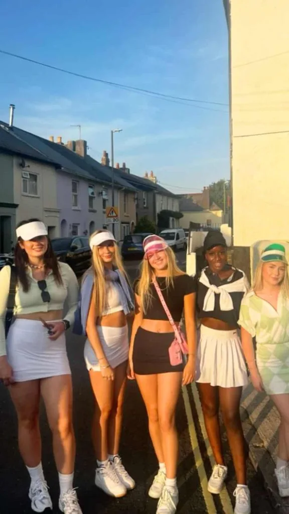 golf themed party outfit ideas