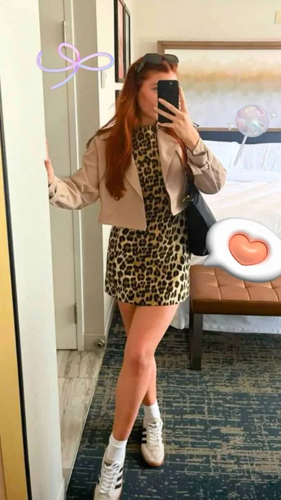 leopard print rap concert outfit ideas