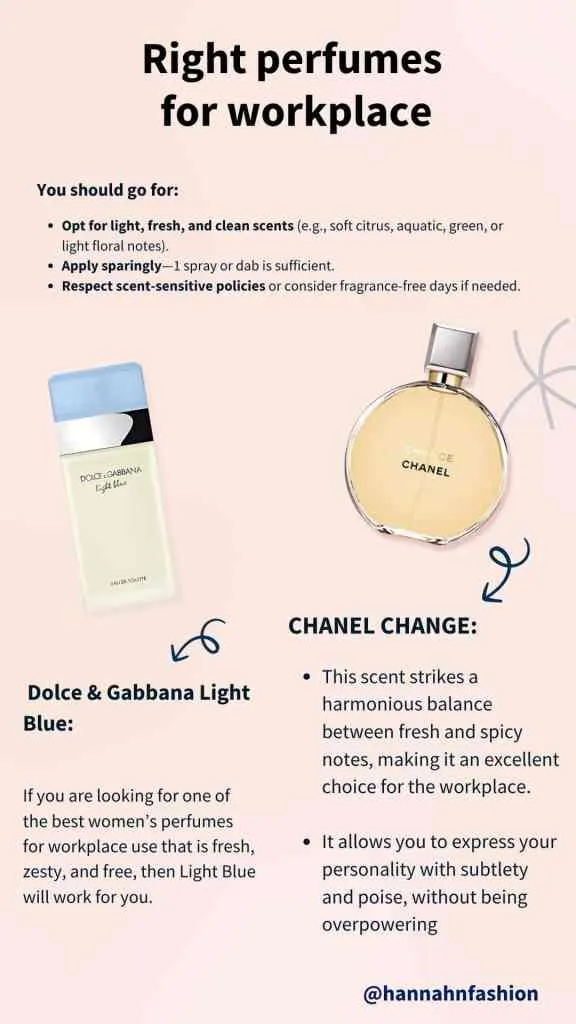 workplace friendly perfumes