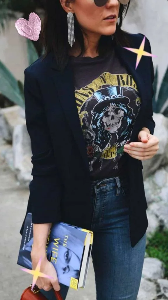 rock concert over 40 women fashion