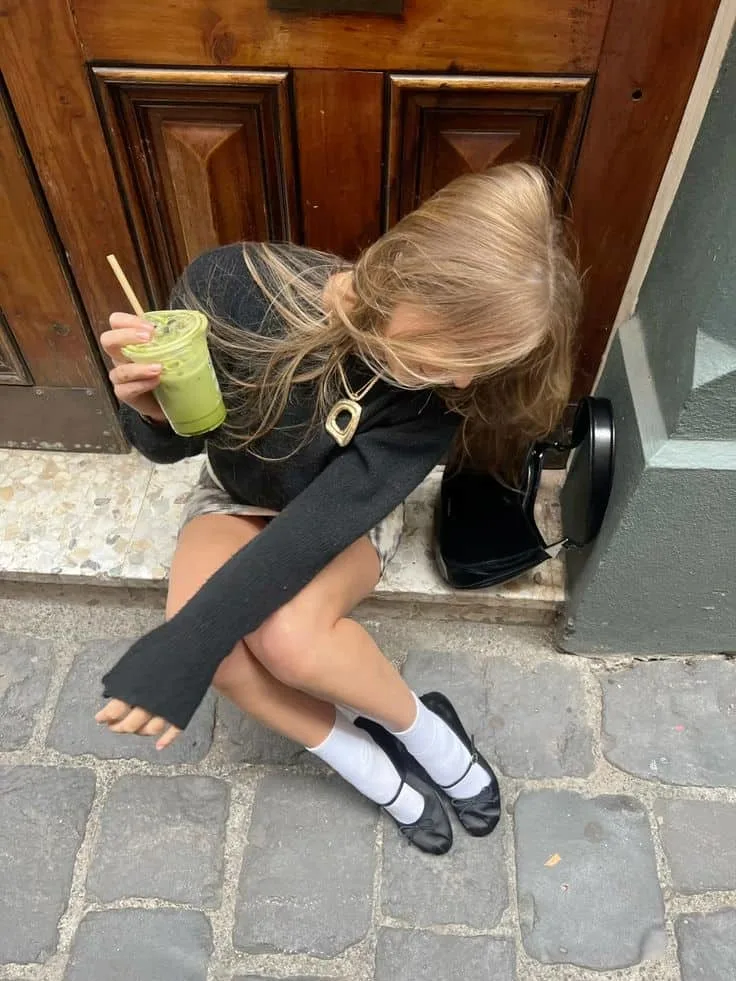 high street ballet flats aesthetic