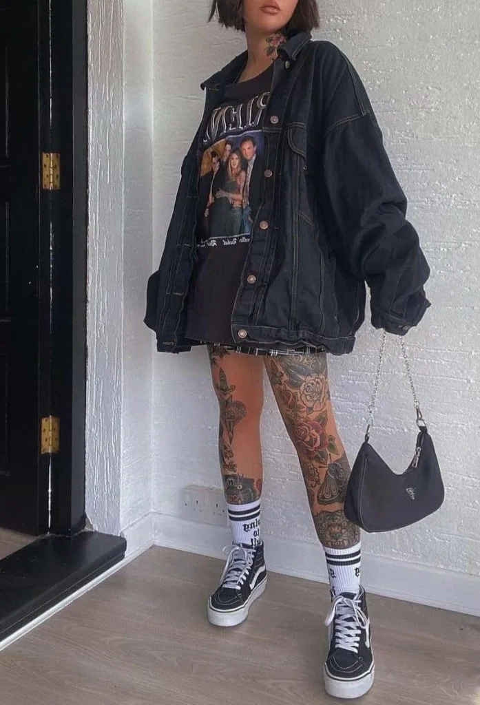 platform vans outfit ideas 