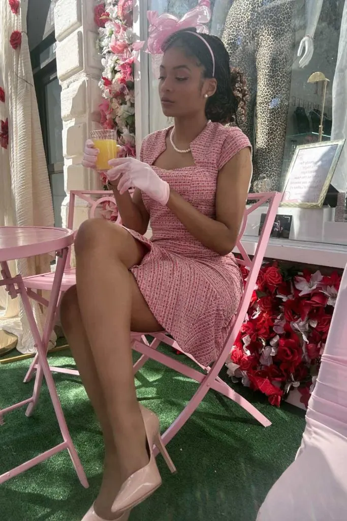 tea party bridal shower outfit