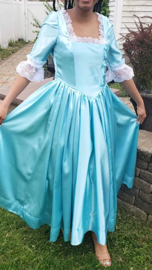 Eliza Hamilton "Burn" Dress