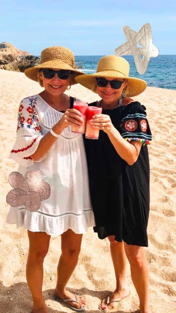 beach wedding guest over 50