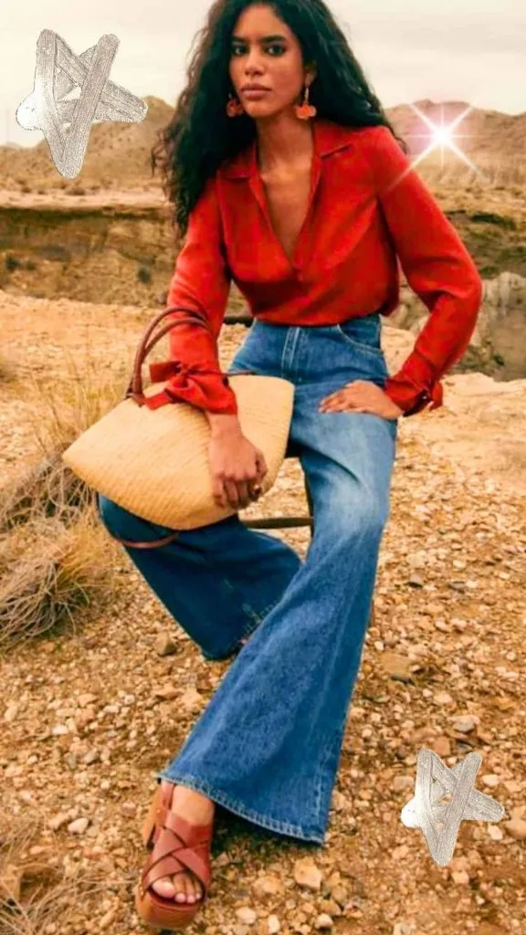 terracotta outfit aesthetic